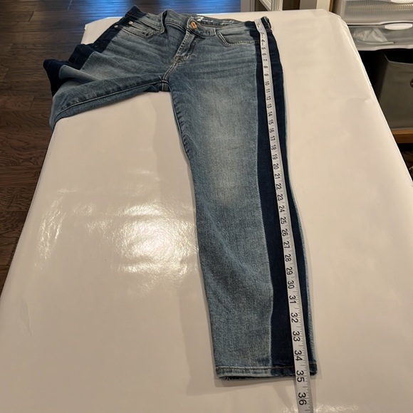 7 For All Mankind Gwenevere Skinny Ankle Size 27 - Picture 9 of 16